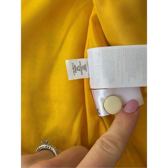 Janie and Jack Bouclé Balloon Sleeve Jacket size 8 Girls Golden Rod Yellow - Picture 8 of 8